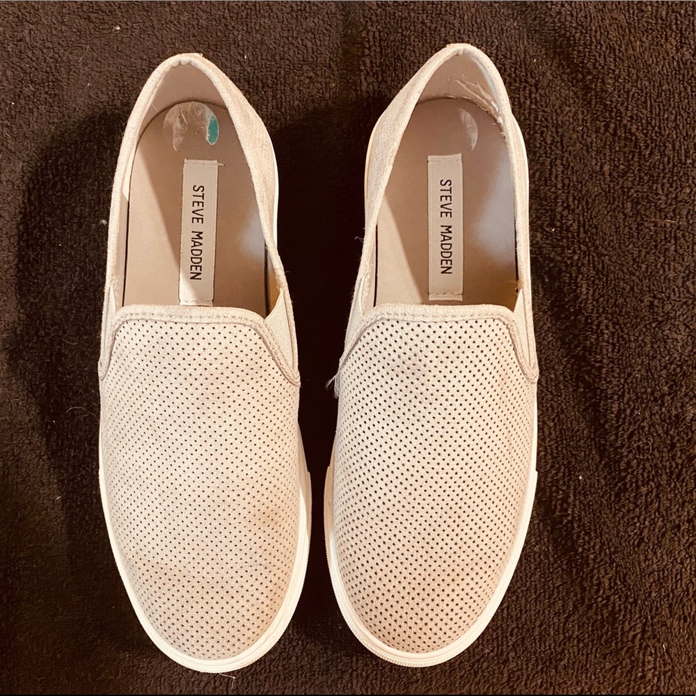 Gray Steve Madden Zarayy Skate Shoe